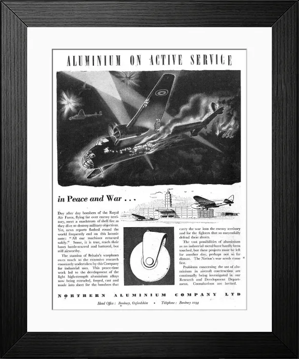 Framed Print : Northern Aluminium - Noral Framed Print : Northern Aluminium - Noral