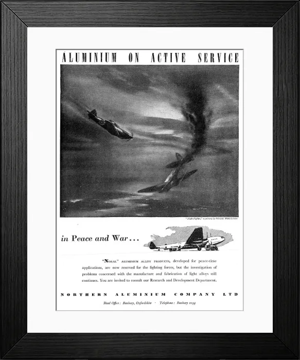 Framed Print : Northern Aluminium - Noral Framed Print : Northern Aluminium - Noral