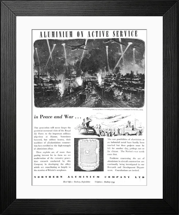 Framed Print : Northern Aluminium - Noral Framed Print : Northern Aluminium - Noral