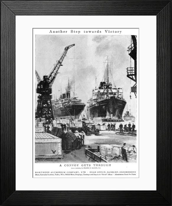 Framed Print : Northern Aluminium - Noral