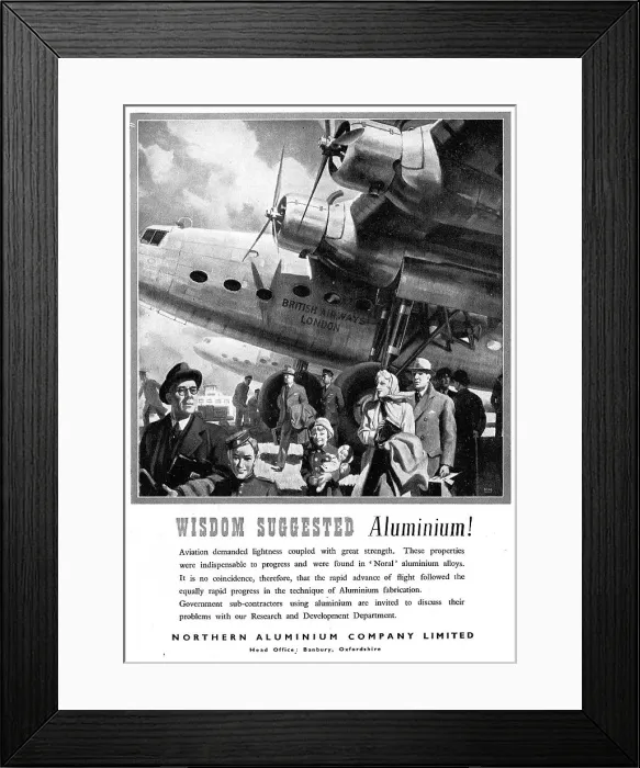 Framed Print : Northern Aluminium - Noral Framed Print : Northern Aluminium - Noral