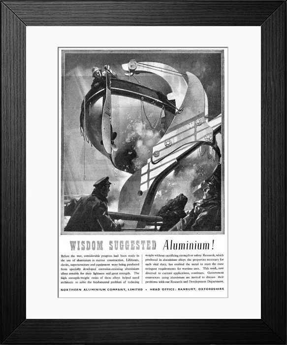 Framed Print : Northern Aluminium - Noral Framed Print : Northern Aluminium - Noral