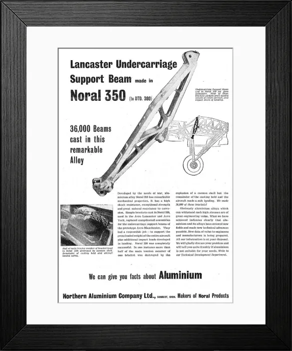 Framed Print : Northern Aluminium - Noral 350 Framed Print : Northern Aluminium - Noral 350