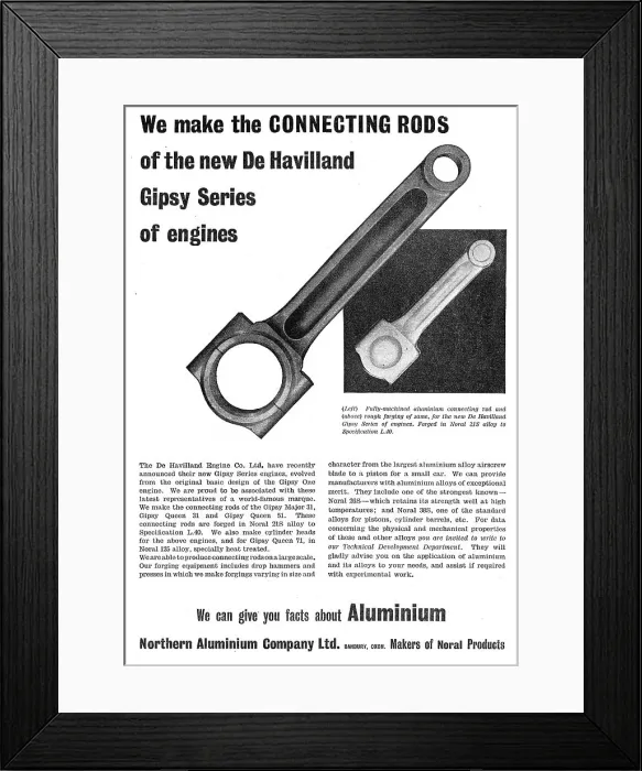Framed Print : Northern Aluminium - Noral Framed Print : Northern Aluminium - Noral