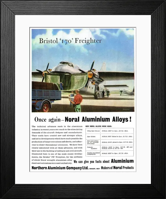 Framed Print : Northern Aluminium - Noral Framed Print : Northern Aluminium - Noral