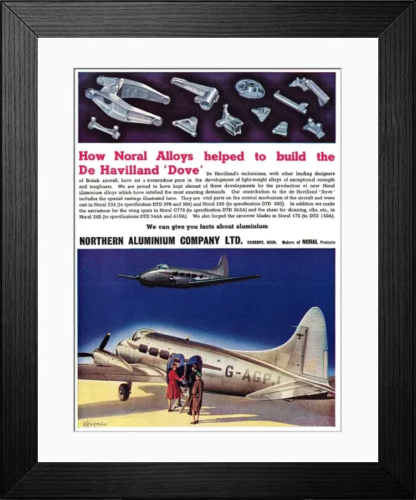 Framed Print : Northern Aluminium - Noral Framed Print : Northern Aluminium - Noral