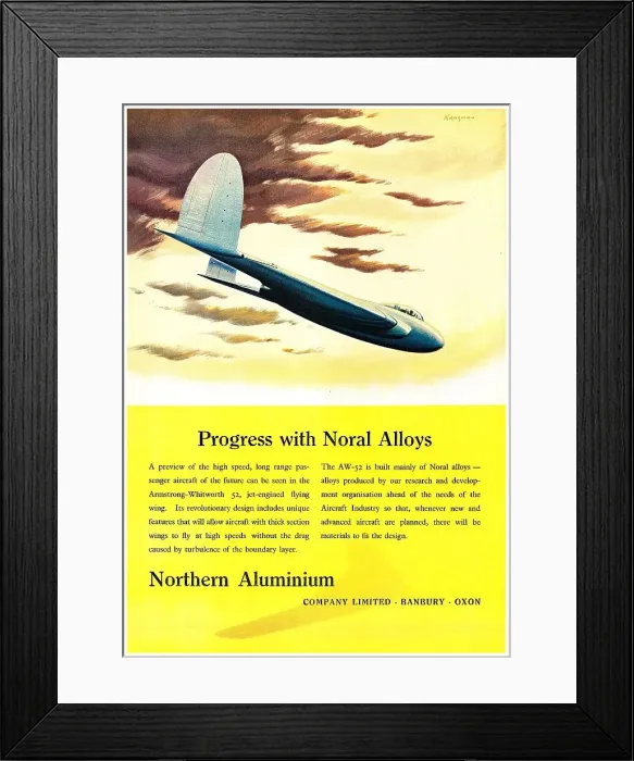 Framed Print : Northern Aluminium - Noral Framed Print : Northern Aluminium - Noral