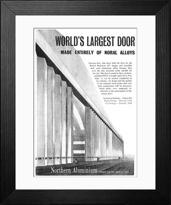 Framed Print : Northern Aluminium - Noral Framed Print : Northern Aluminium - Noral