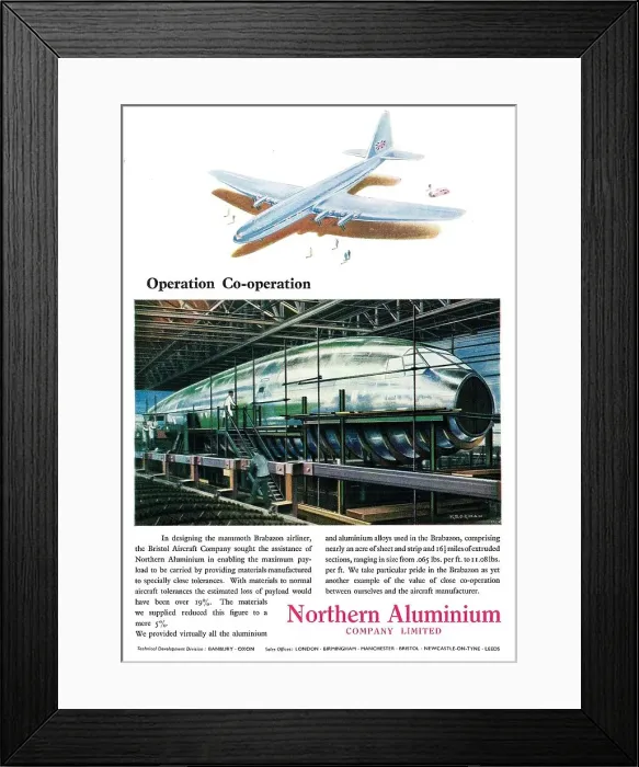 Framed Print : Northern Aluminium - Noral Framed Print : Northern Aluminium - Noral