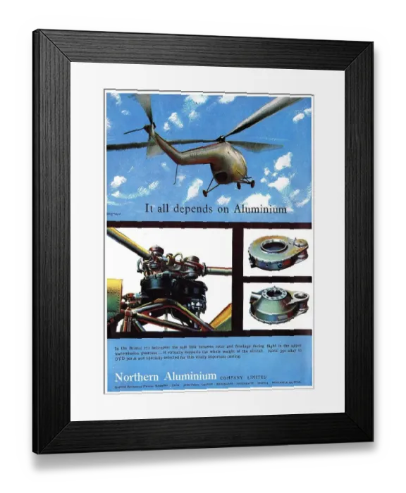 Framed Print : Northern Aluminium - Noral Framed Print : Northern Aluminium - Noral
