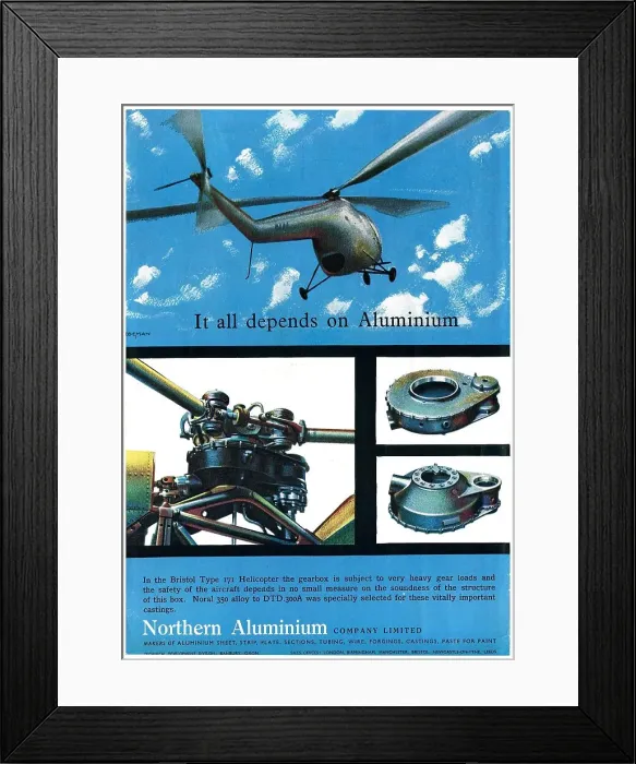 Framed Print : Northern Aluminium - Noral Framed Print : Northern Aluminium - Noral