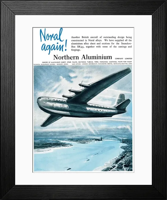Framed Print : Northern Aluminium - Noral Framed Print : Northern Aluminium - Noral