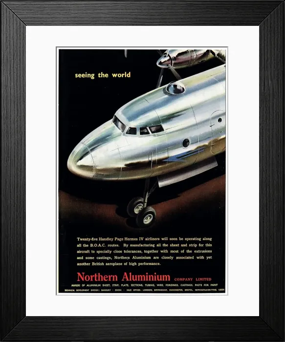 Framed Print : Northern Aluminium - Noral Framed Print : Northern Aluminium - Noral