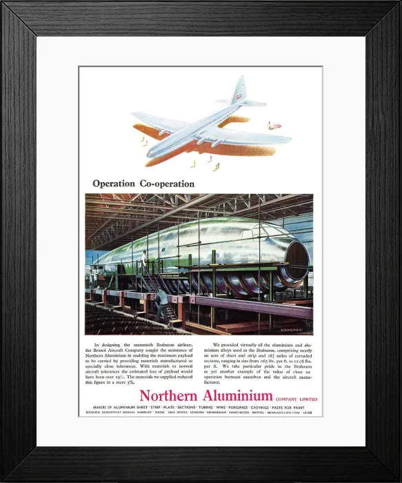 Framed Print : Northern Aluminium - Noral Framed Print : Northern Aluminium - Noral