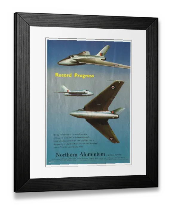 Framed Print : Northern Aluminium Materials Used Framed Print : Northern Aluminium Materials Used