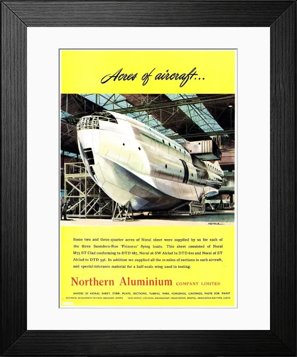 Framed Print : Northern Aluminium M75 ST Clads Framed Print : Northern Aluminium M75 ST Clads
