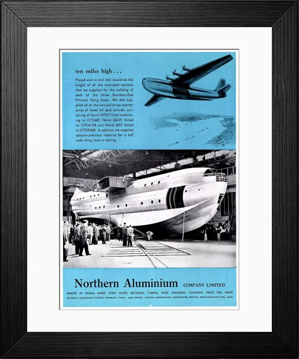 Framed Print : Northern Aluminium. NORAL Alclad 26SW to DTD610B. DTD546B Framed Print : Northern Aluminium. NORAL Alclad 26SW to DTD610B. DTD546B