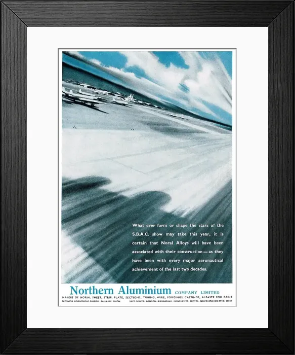 Framed Print : Northern Aluminium - Noral Framed Print : Northern Aluminium - Noral