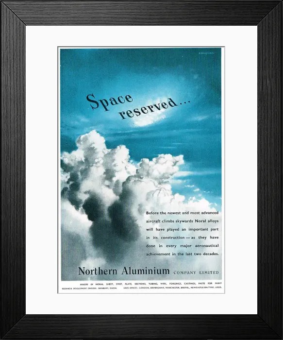 Framed Print : Northern Aluminium - Noral Framed Print : Northern Aluminium - Noral