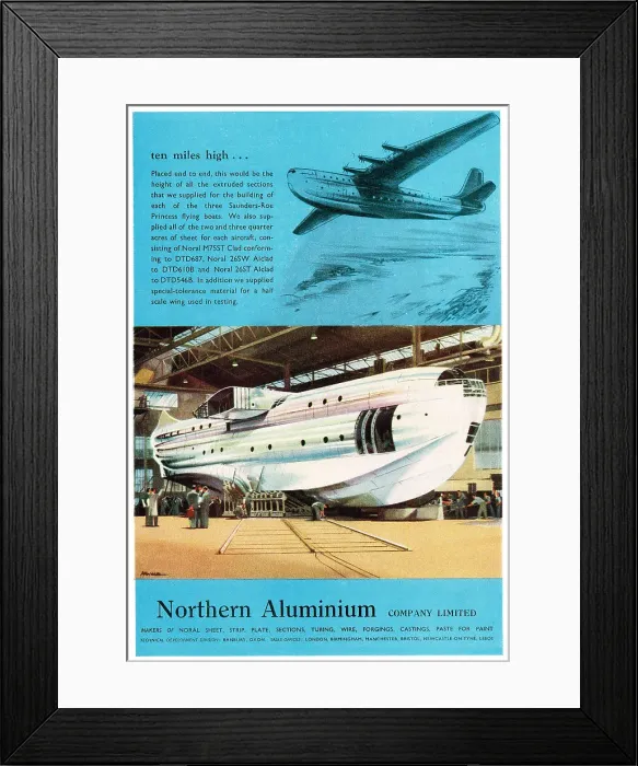 Framed Print : Northern Aluminium - Noral Framed Print : Northern Aluminium - Noral