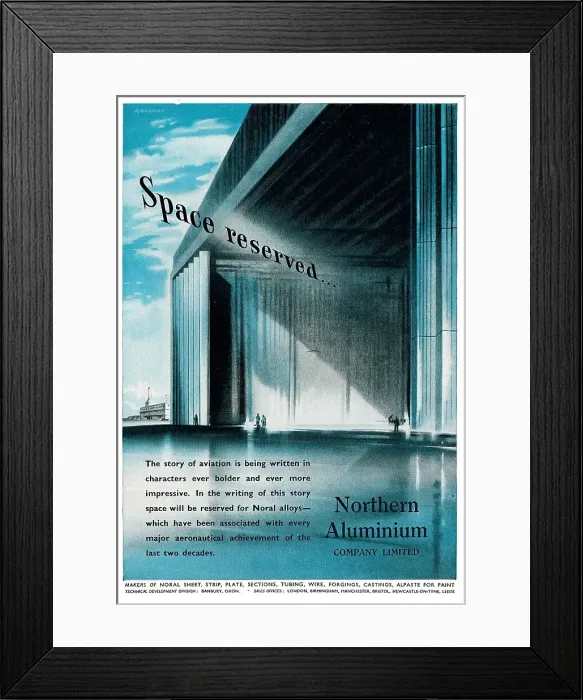 Framed Print : Northern Aluminium - Noral Framed Print : Northern Aluminium - Noral
