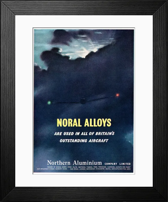 Framed Print : Northern Aluminium - Noral Framed Print : Northern Aluminium - Noral