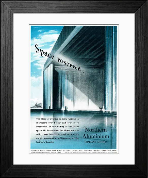Framed Print : Northern Aluminium - Noral Framed Print : Northern Aluminium - Noral