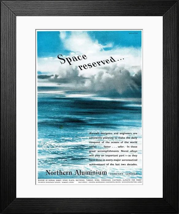 Framed Print : Northern Aluminium - Noral Framed Print : Northern Aluminium - Noral