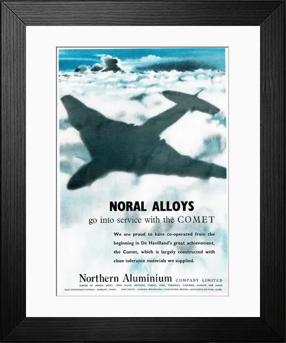 Framed Print : Northern Aluminium - Noral Framed Print : Northern Aluminium - Noral