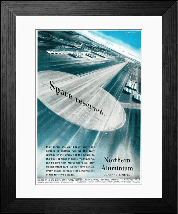 Framed Print : Northern Aluminium - Noral Framed Print : Northern Aluminium - Noral