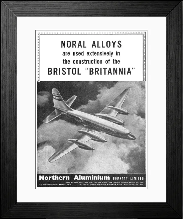 Framed Print : Northern Aluminium - Noral Framed Print : Northern Aluminium - Noral