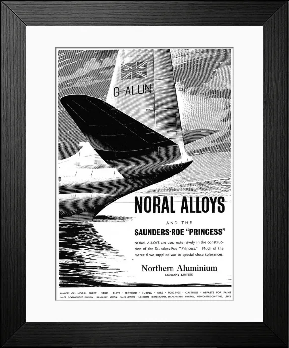 Framed Print : Northern Aluminium - Noral Framed Print : Northern Aluminium - Noral