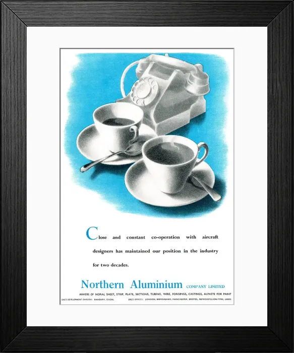 Framed Print : Northern Aluminium - Noral Framed Print : Northern Aluminium - Noral