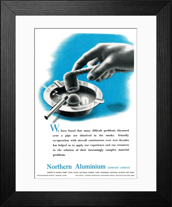 Framed Print : Northern Aluminium - Noral Framed Print : Northern Aluminium - Noral