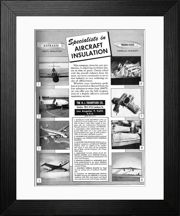 Framed Print : Refrasil High Temperature Insulation Blankets Framed Print : Refrasil High Temperature Insulation Blankets