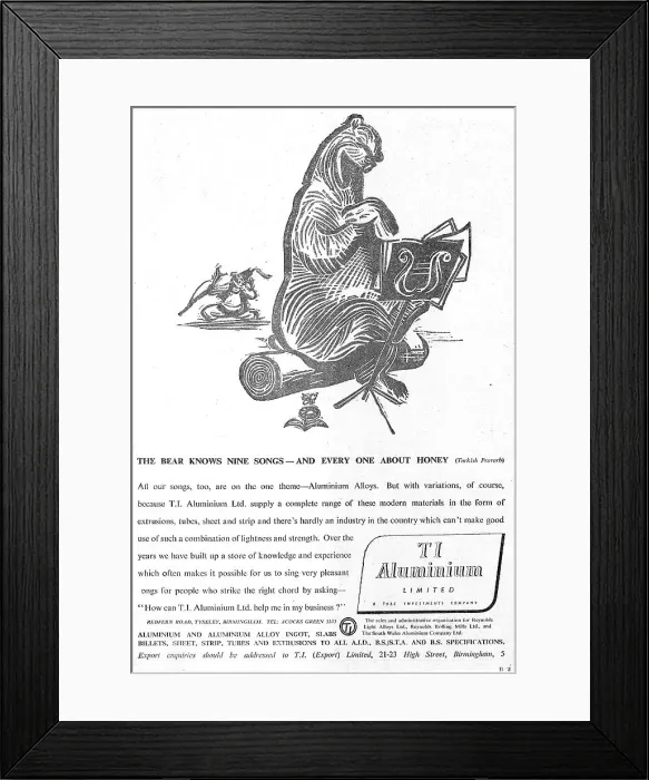 Framed Print : T.I. Aluminium : Billets, Slabs, Founders. Rolling Mill Framed Print : T.I. Aluminium : Billets, Slabs, Founders. Rolling Mill