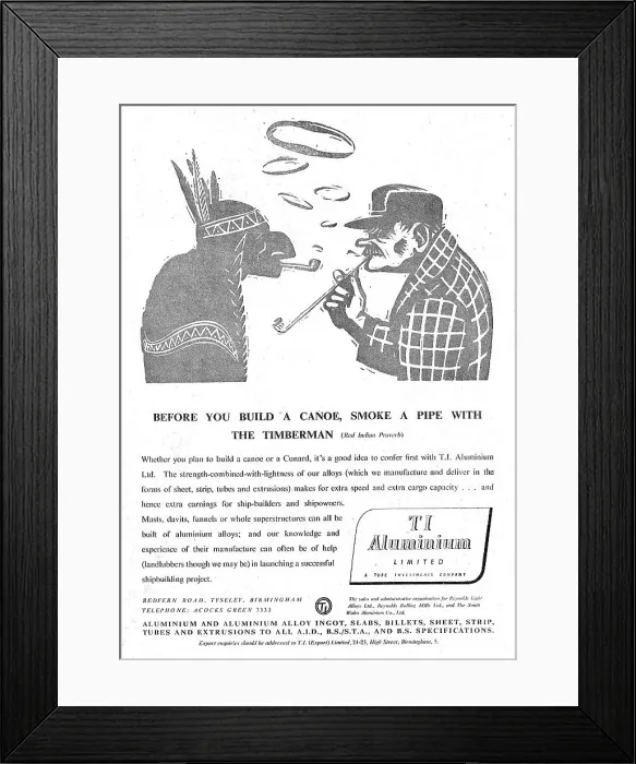Framed Print : T.I. Aluminium : Billets, Slabs, Founders. Rolling Mill Framed Print : T.I. Aluminium : Billets, Slabs, Founders. Rolling Mill