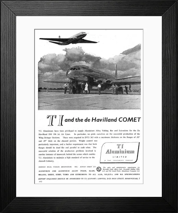 Framed Print : T.I. Aluminium : Billets, Slabs, Founders. Rolling Mill Framed Print : T.I. Aluminium : Billets, Slabs, Founders. Rolling Mill
