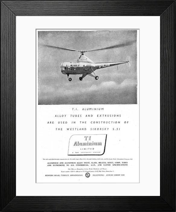 Framed Print : T.I. Aluminium : Billets, Slabs, Founders 1949 Framed Print : T.I. Aluminium : Billets, Slabs, Founders 1949