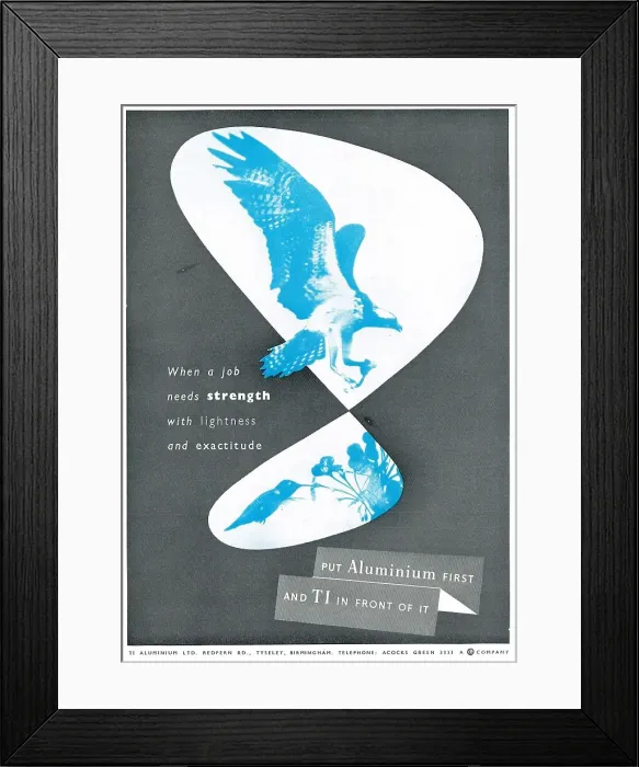 Framed Print : T.I. Aluminium Framed Print : T.I. Aluminium