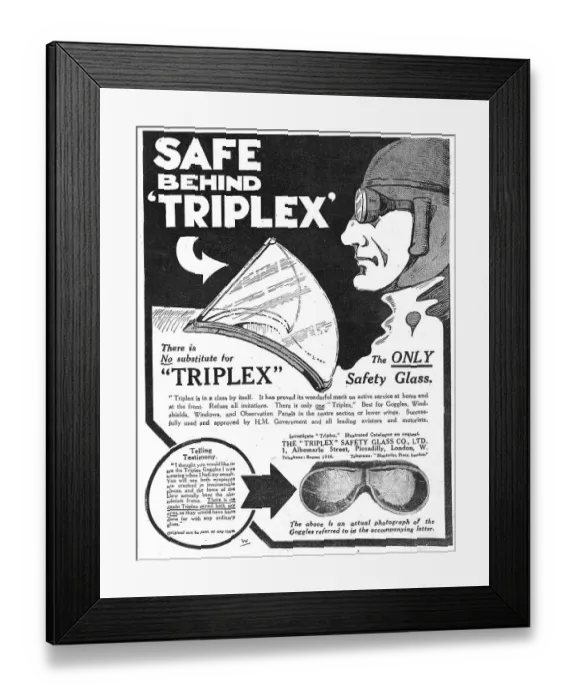 Framed Print : Youre Safe Behind Triplex Safety Glass Framed Print : Youre Safe Behind Triplex Safety Glass