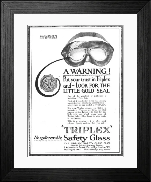 Framed Print : Triplex Safety Glass Framed Print : Triplex Safety Glass