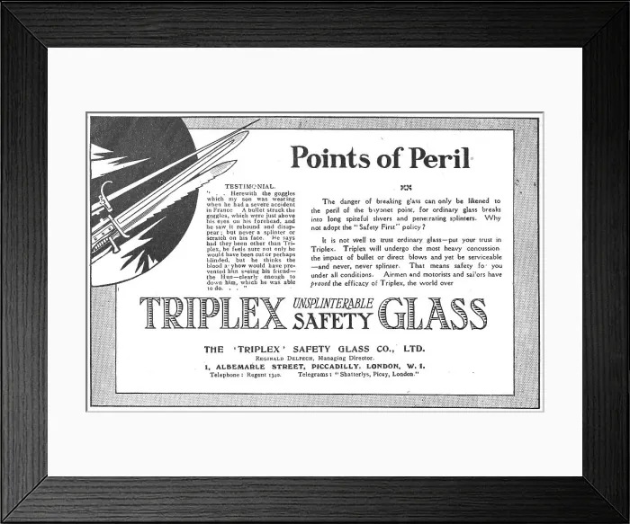 Framed Print : Triplex Safety Glass Framed Print : Triplex Safety Glass