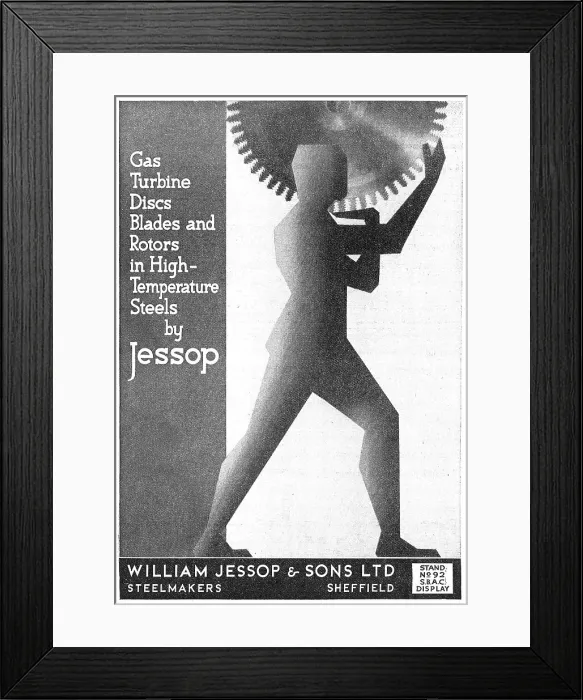 Framed Print : William Jessop High Temperature Steels Framed Print : William Jessop High Temperature Steels