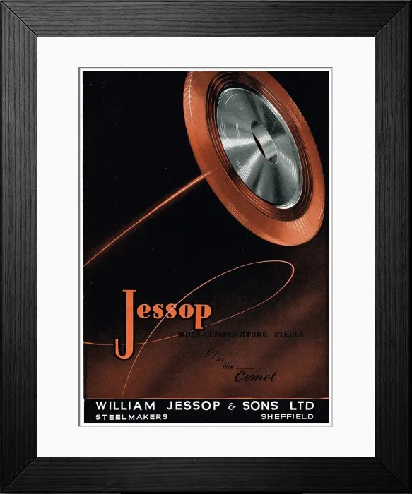 Framed Print : William Jessop High Temperature Steels: H46 G.18B G32 G34 Framed Print : William Jessop High Temperature Steels: H46 G.18B G32 G34