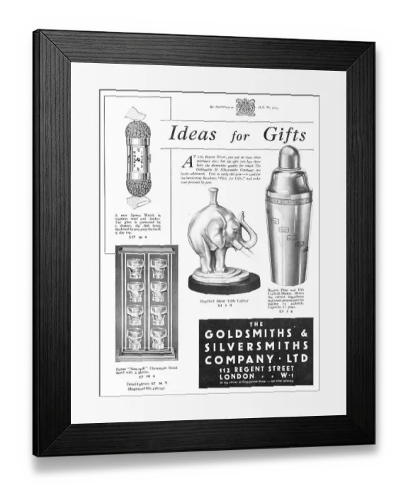 Framed Print : The Goldsmiths and Silversmiths Gifts For Aviators Framed Print : The Goldsmiths and Silversmiths Gifts For Aviators