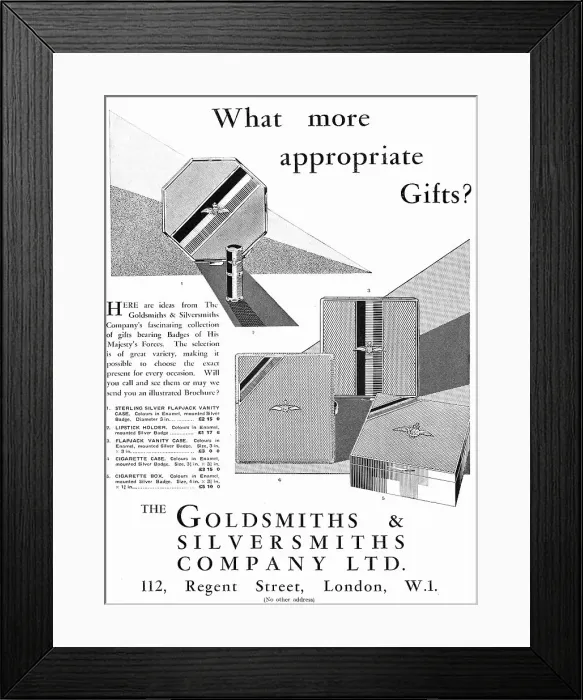 Framed Print : The Goldsmiths and Silversmiths Company