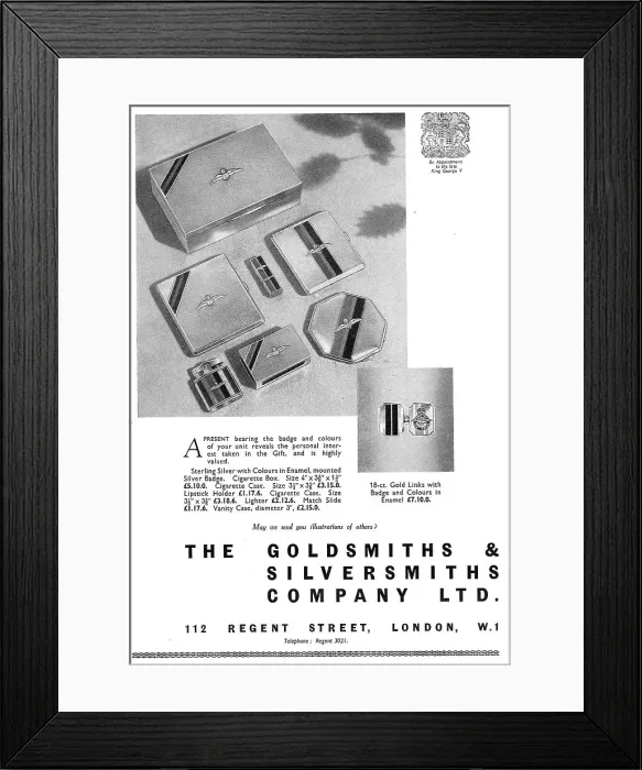 Framed Print : The Goldsmiths and Silversmiths Company - Presentation Gifts