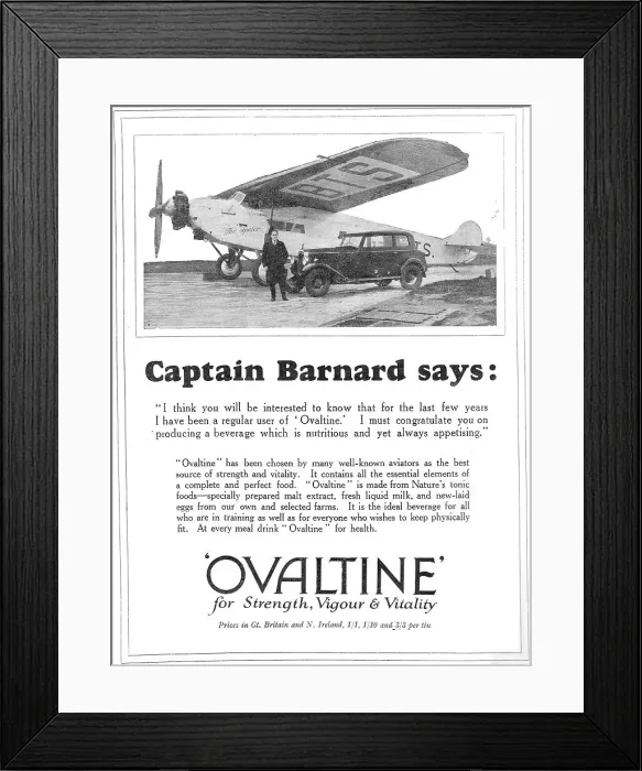 Framed Print : Ovaltine For Strength, Vigour & Vitality Framed Print : Ovaltine For Strength, Vigour & Vitality