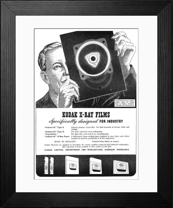Framed Print : Kodak X-Ray Film Framed Print : Kodak X-Ray Film